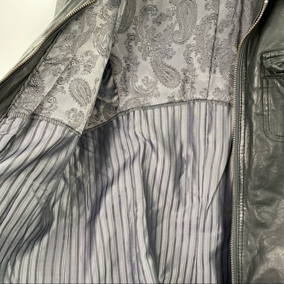 Danier Black Leather Removable Double-Lined Jacket - Size S - Picture 10 of 11